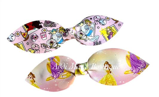 Princesses Top Knot Clip Set
