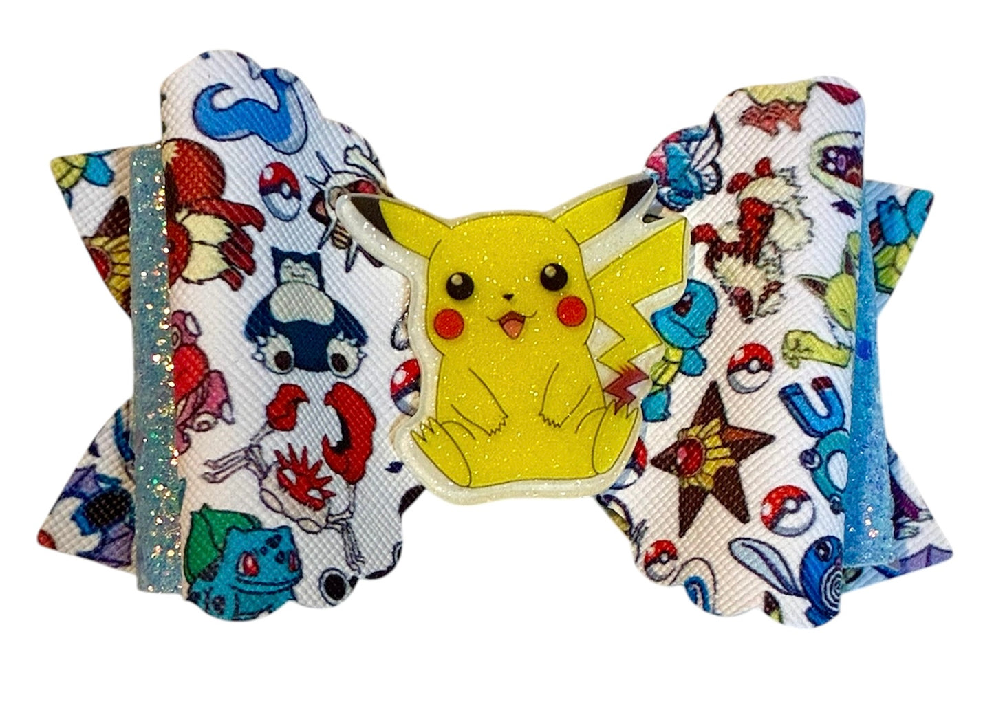 Yellow Pocket Monster Bow