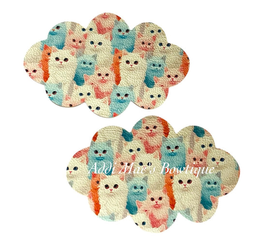 Pastel Cats Snap Clip Set
