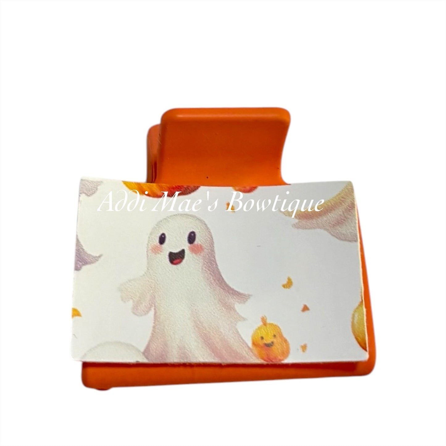 Cute Ghosts Halloween Small Claw Clip