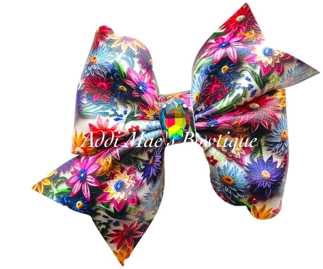 Paper Quill Flowers Bow