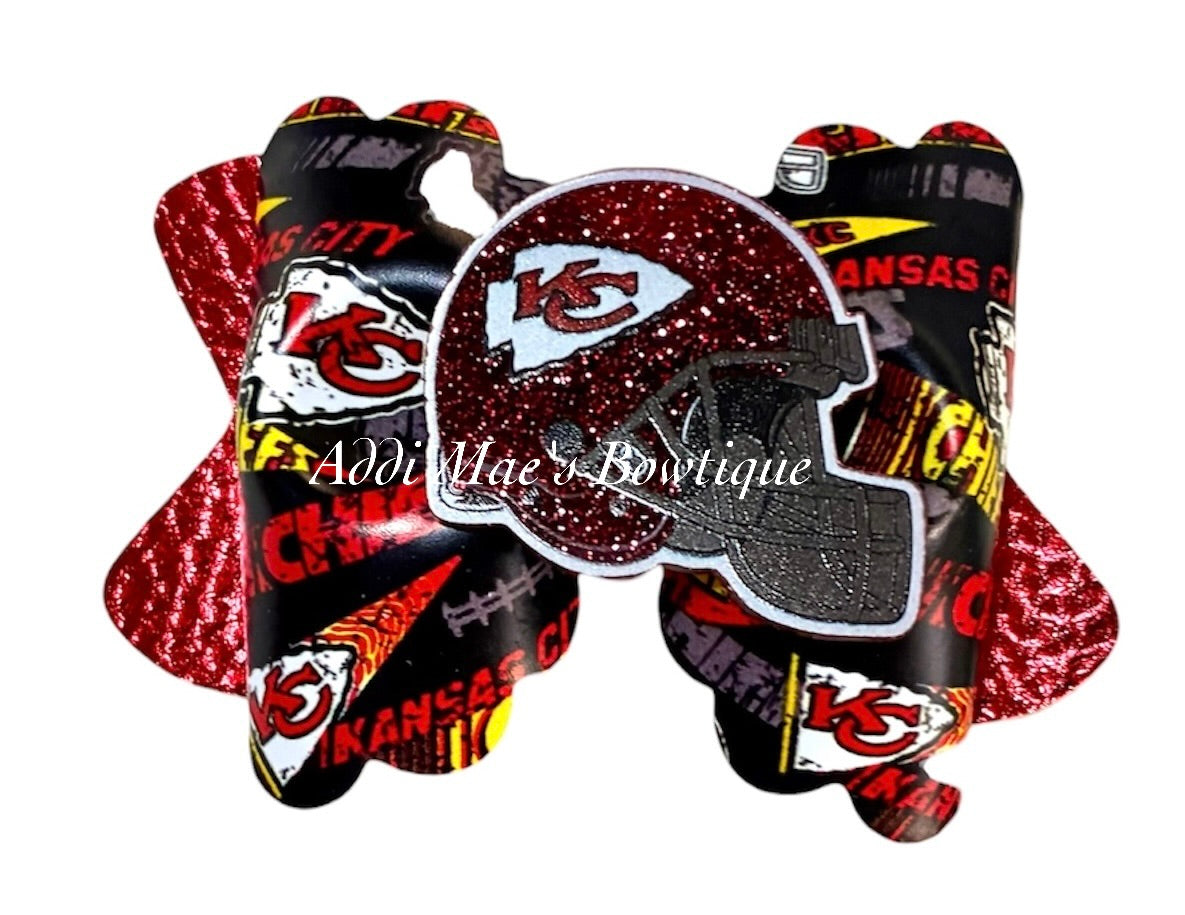Chiefs Football Bow