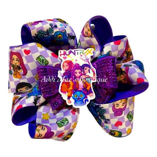 K Pop Demon Hunters Ribbon Bow