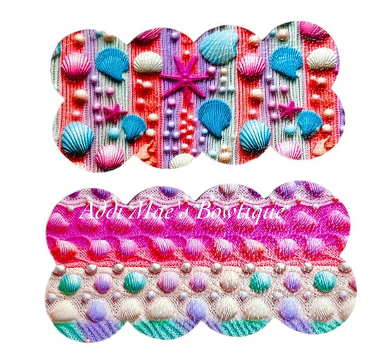 Sea Shells Beach Snap Clip Set