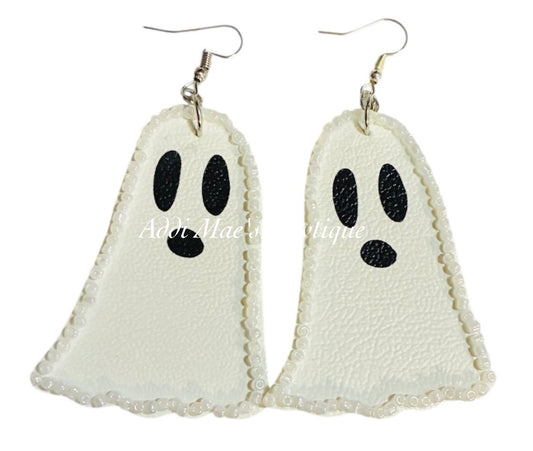 Ghosts Halloween Dangle Earrings