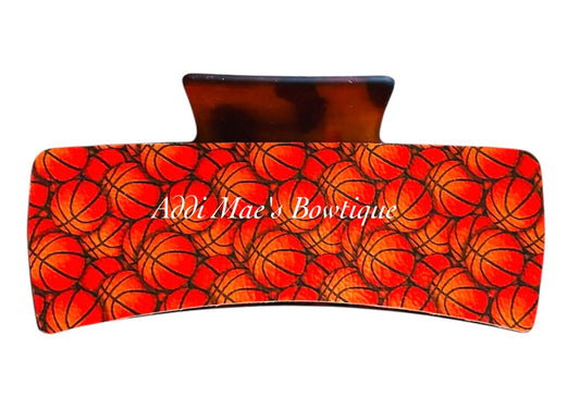 Basketball XL Claw Clip