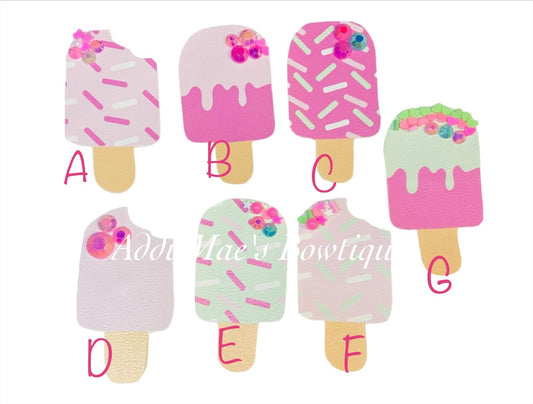Ice Cream Popsicles Snap Clip