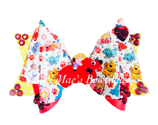Red Dog Book Bow
