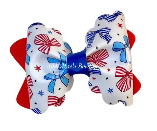 Red & Blue Bows Bow