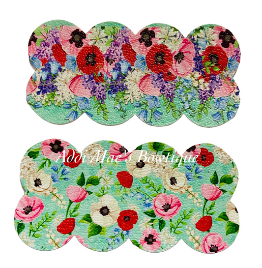 Spring Floral Snap Clip Set