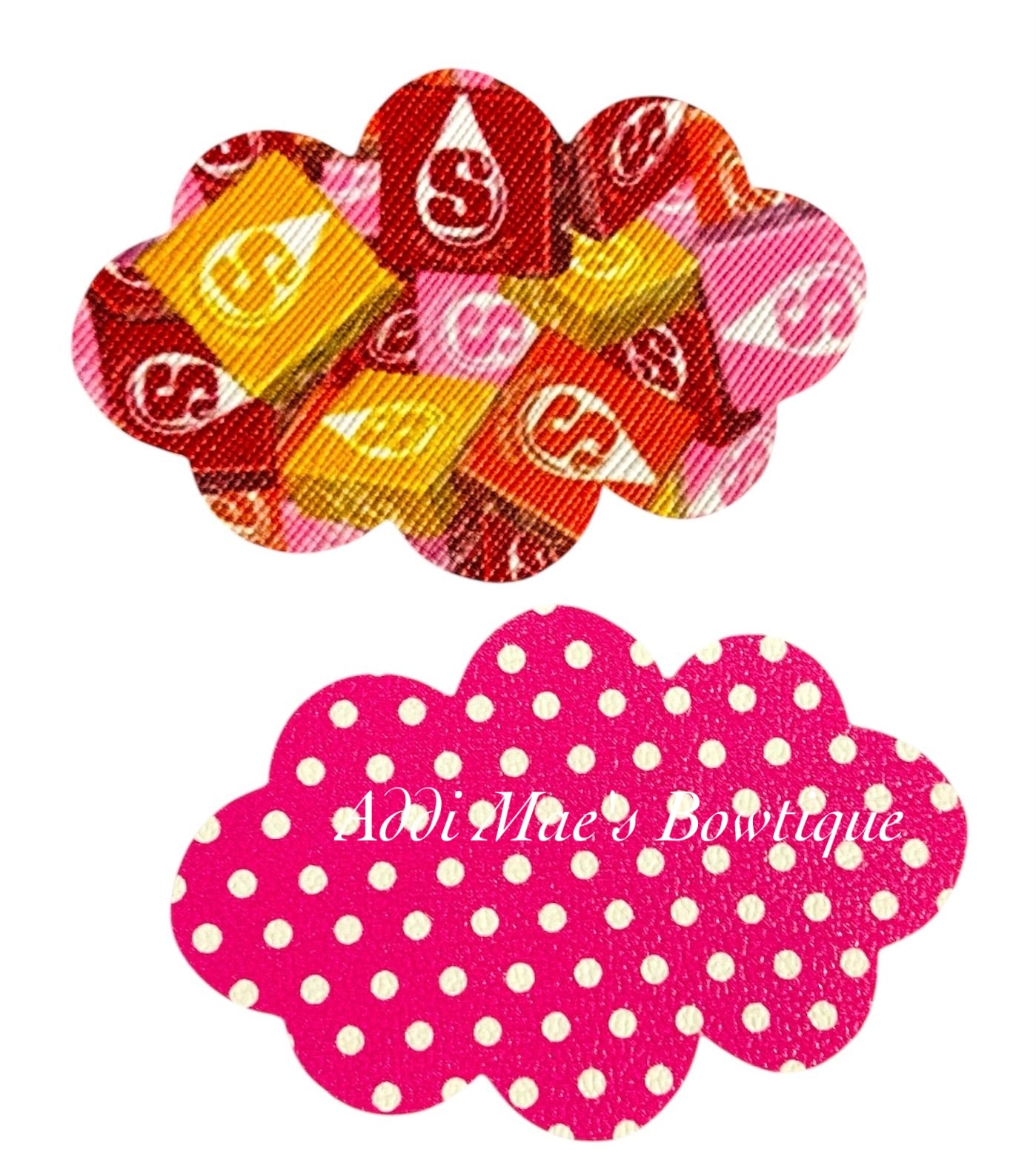 Fruit Candy Dots Snap Clip Set