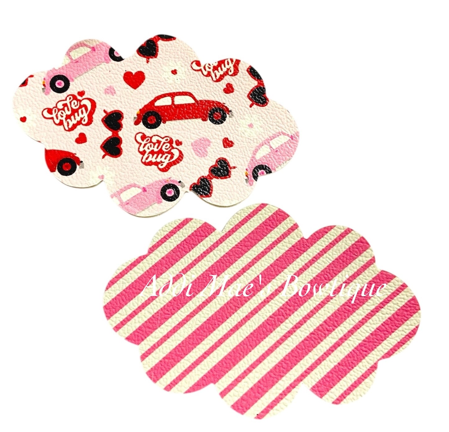 Little Love Bug Valentines Day Car Snap Clip Set