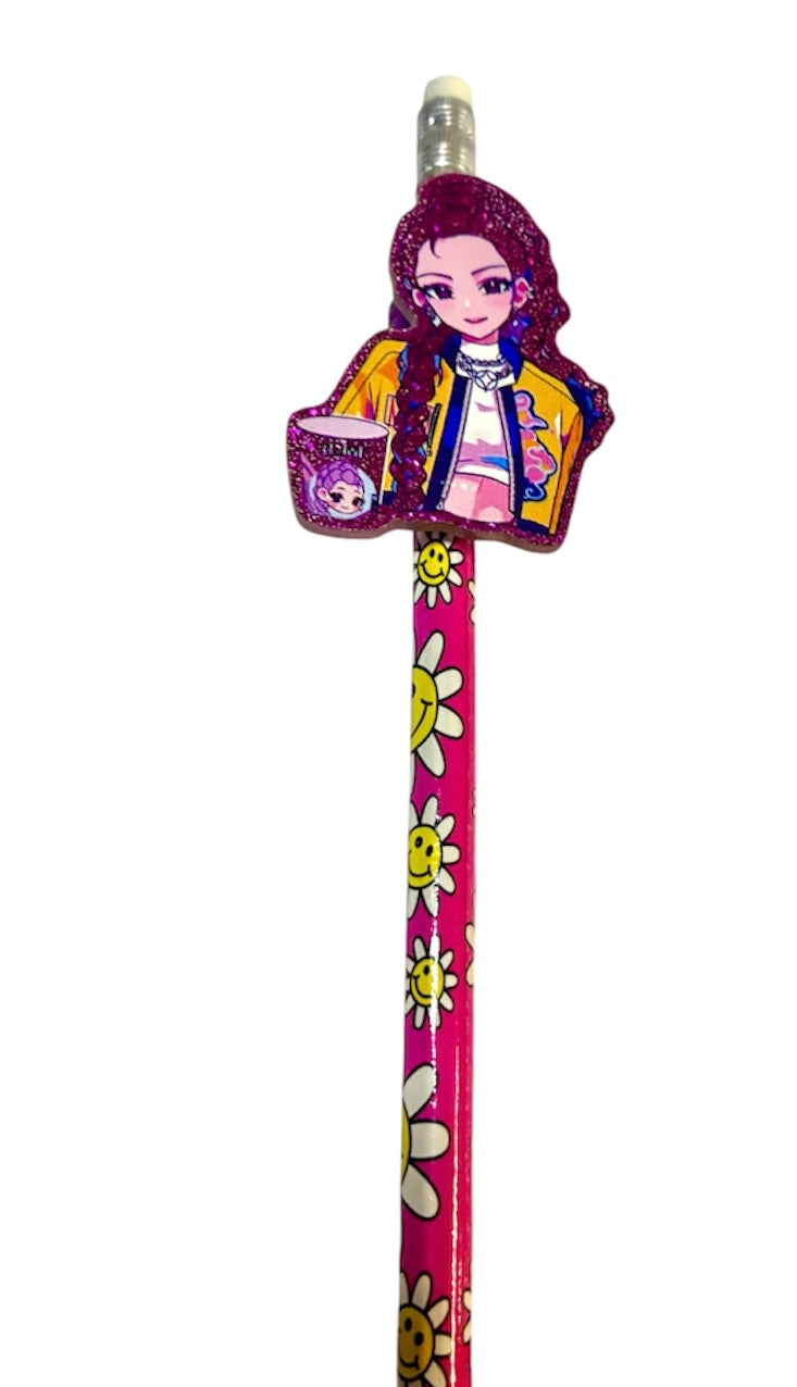 Pencil Back To School Topper Grips