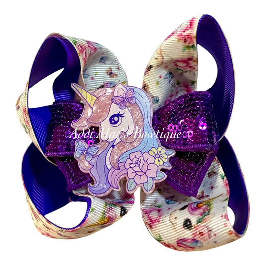Pretty Unicorn Bow