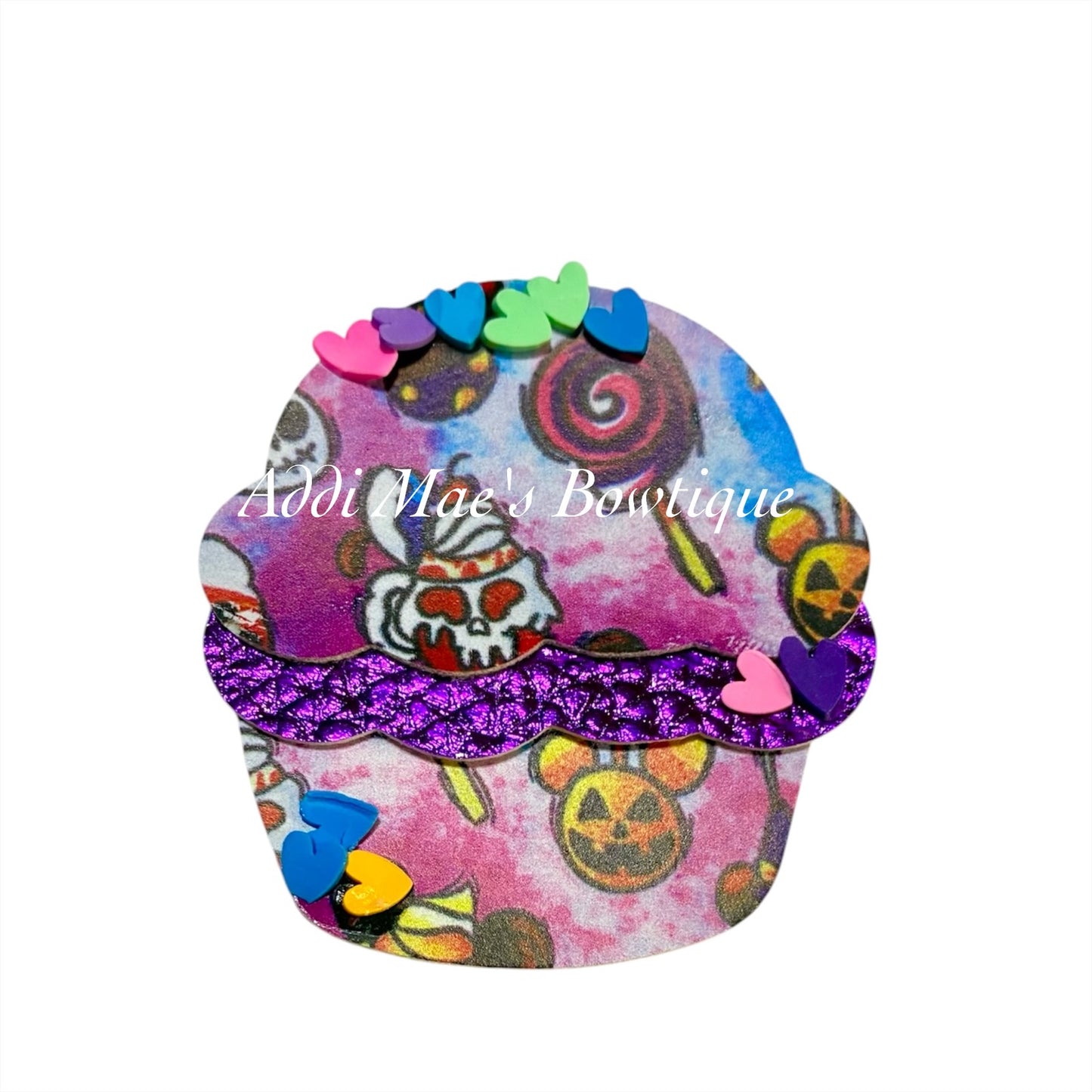 Spooky Mouse Treats Cupcake Clip