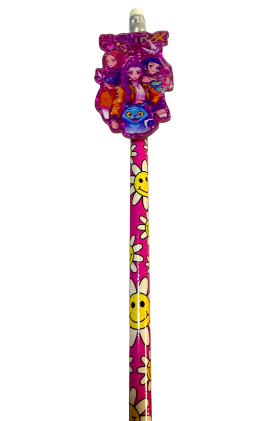 Pencil Back To School Topper Grips