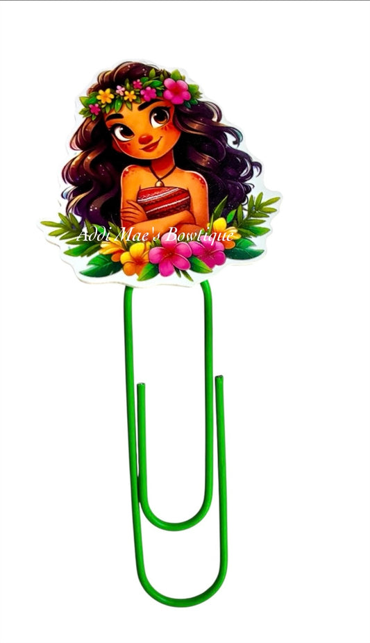 Ocean Princess Jumbo Paperclip Bookmark