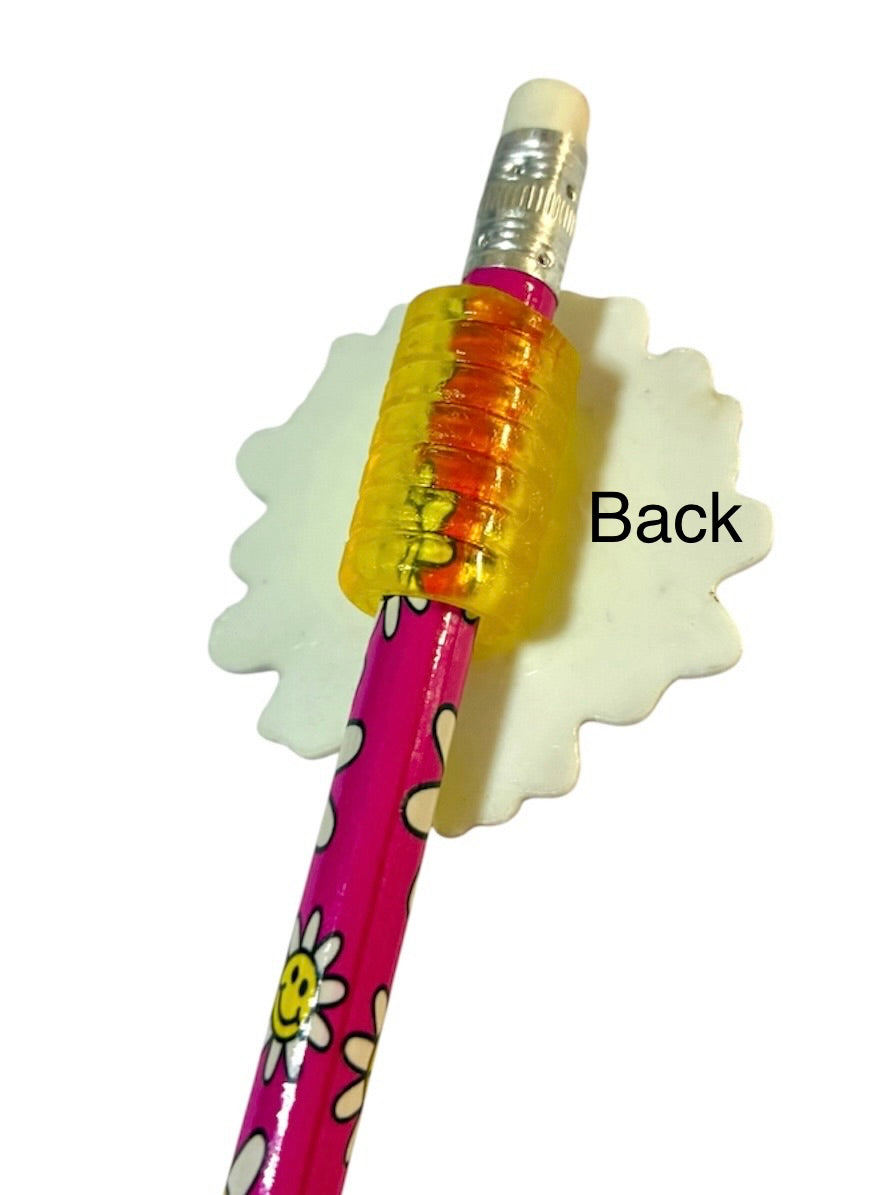 Pencil Back To School Topper Grips