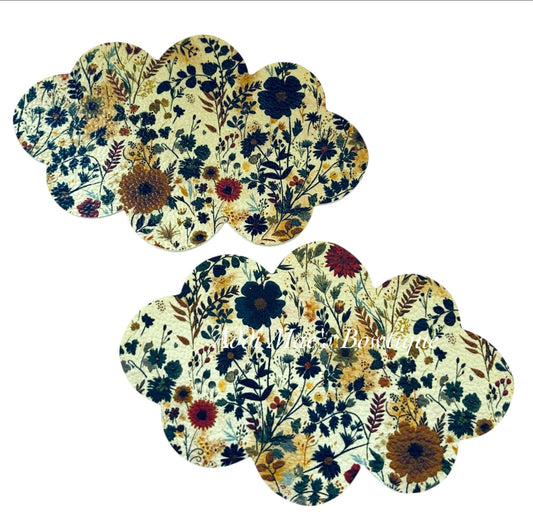 Fall Florals Snap Clip Set