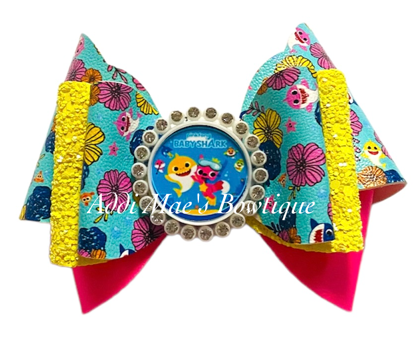 Shark Baby Bow