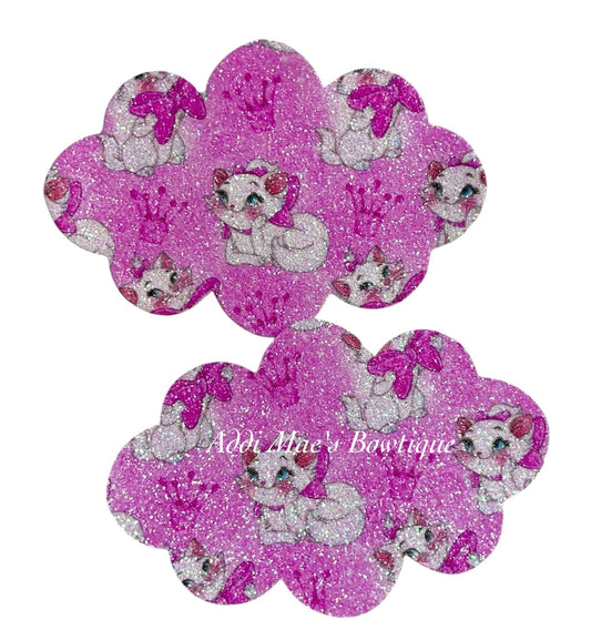 White Kitty Snap Clip Set