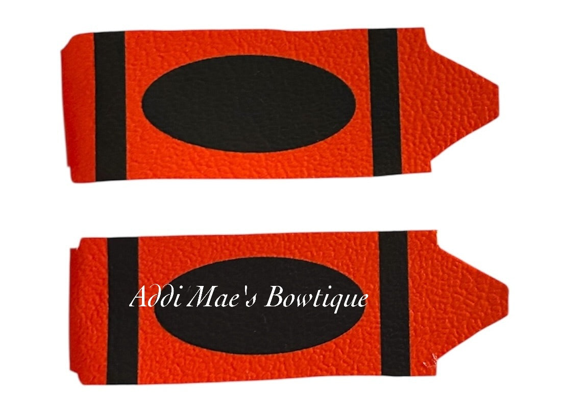 Crayons  Back To School Snap Clip Set