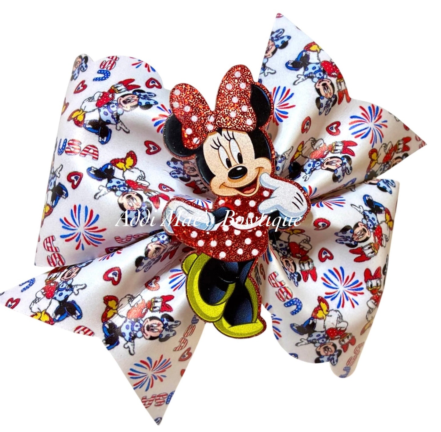 Patriotic Mouse Bow