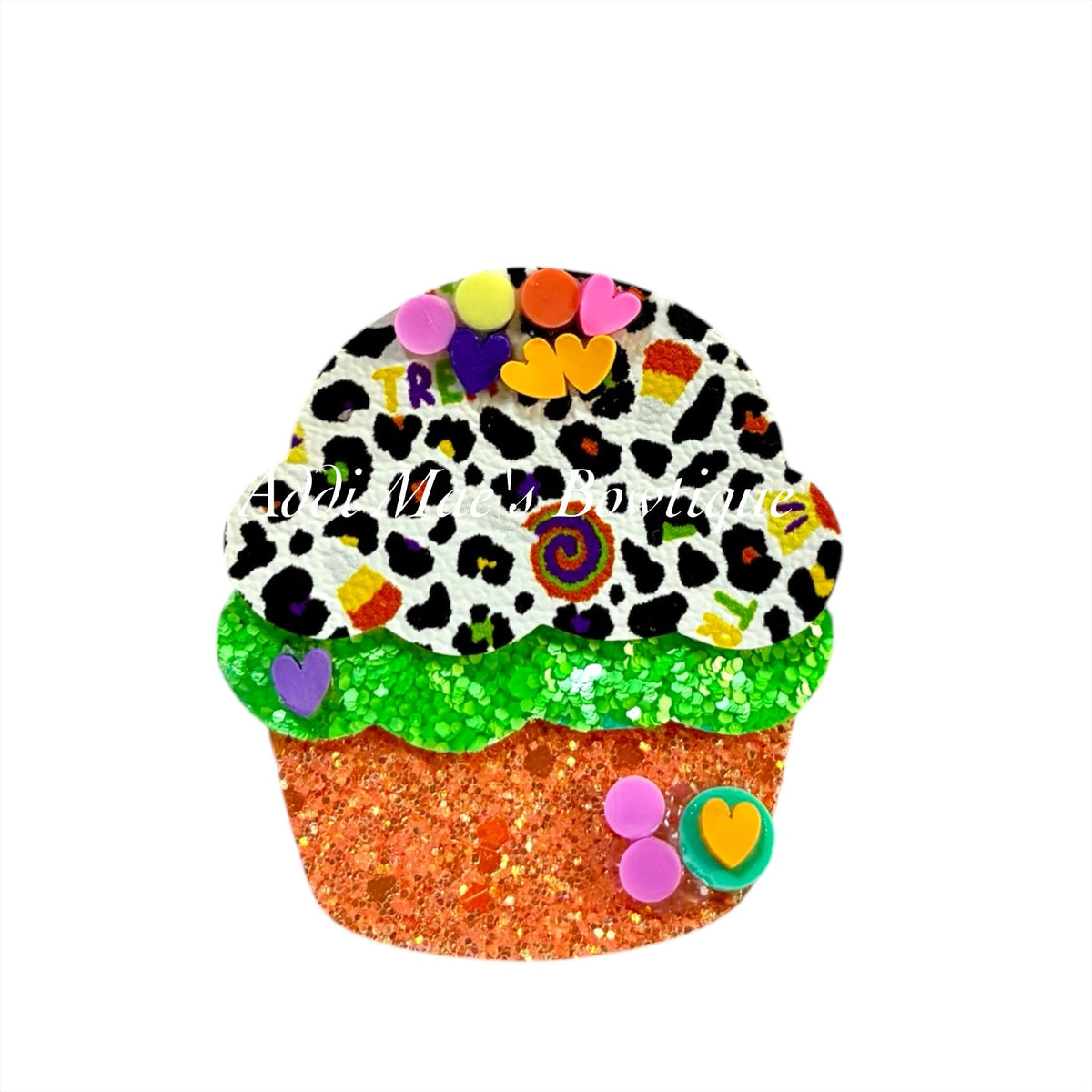 Trick Or Treat Cupcake Clip
