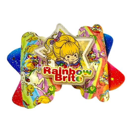 Rainbow Girl Bow