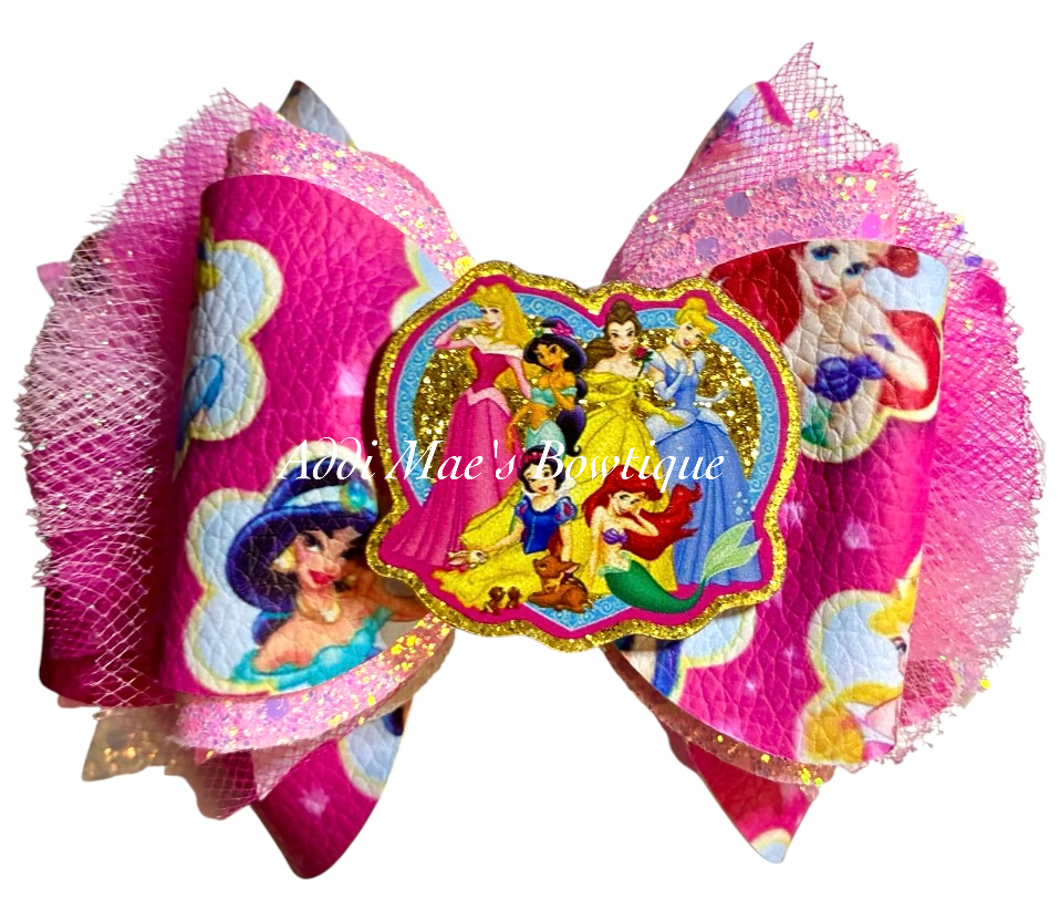 Pink Princesses Bow