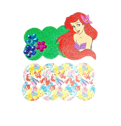 Mermaid Princess Snap Clip Set