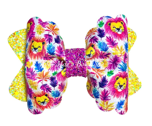 Colorful Lion Bow