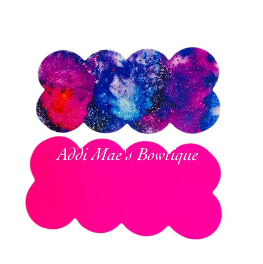 Galaxy Pink & Purple Snap Clip Set
