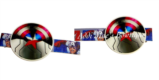 American Captain Shield Alligator Clip Set