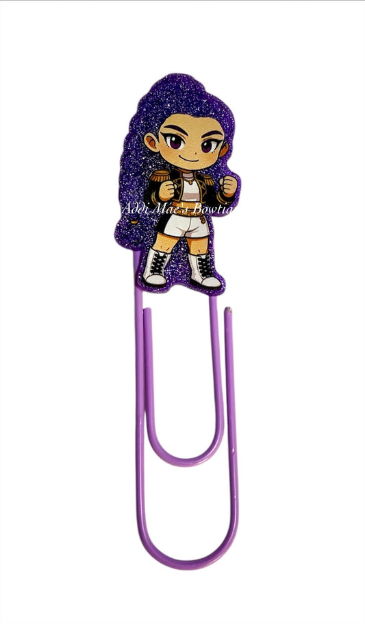 K Pop Demon Hunters Jumbo Paperclip Bookmark