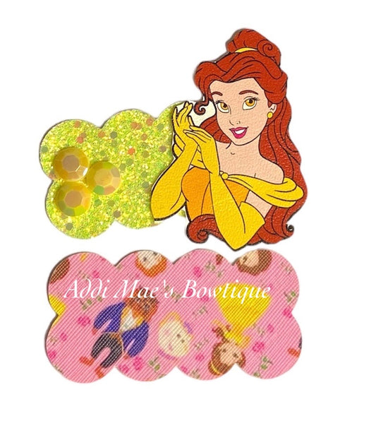 Book Princess Snap Clip Set