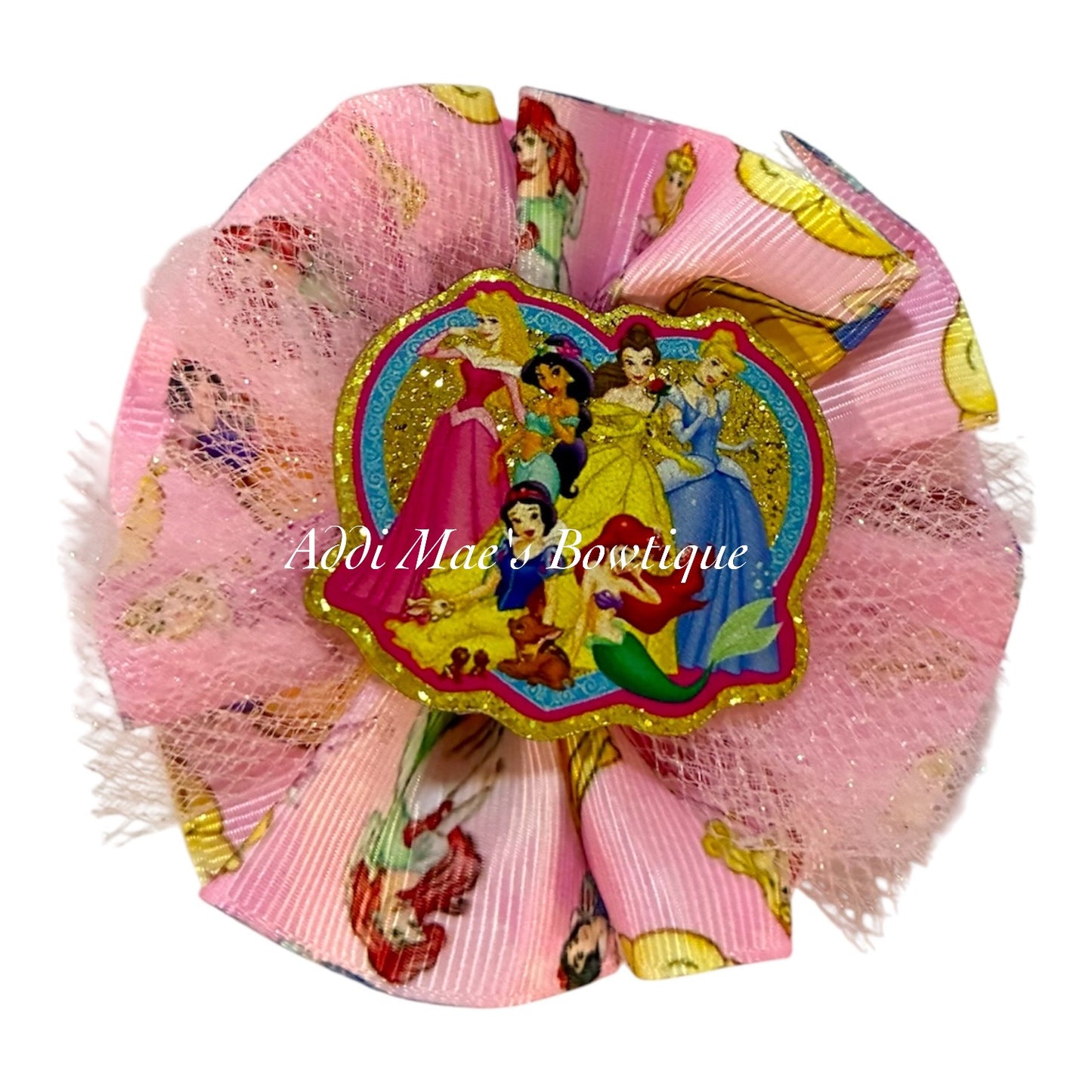 Princess Ruffle Ribbon Bow