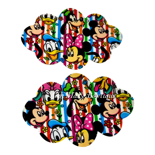 Mouse Friends Snap Clip Set
