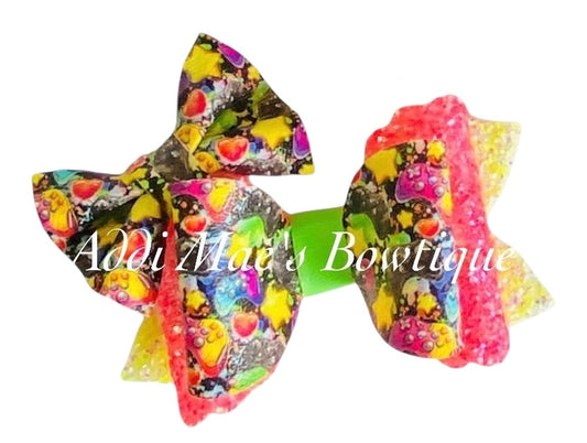 Gamer Girl Game Controllers Bow