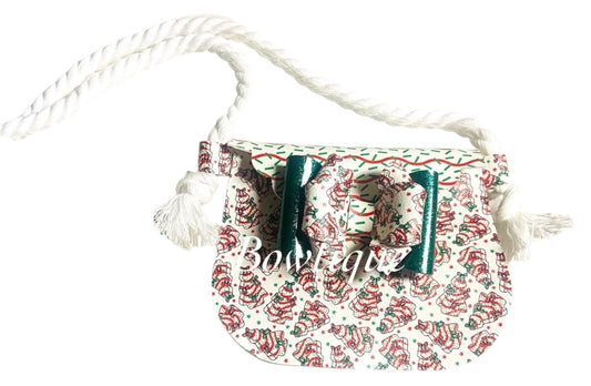 Coquette Christmas Tree Snack Cakes Little Girl (Toddler ) Purse Set