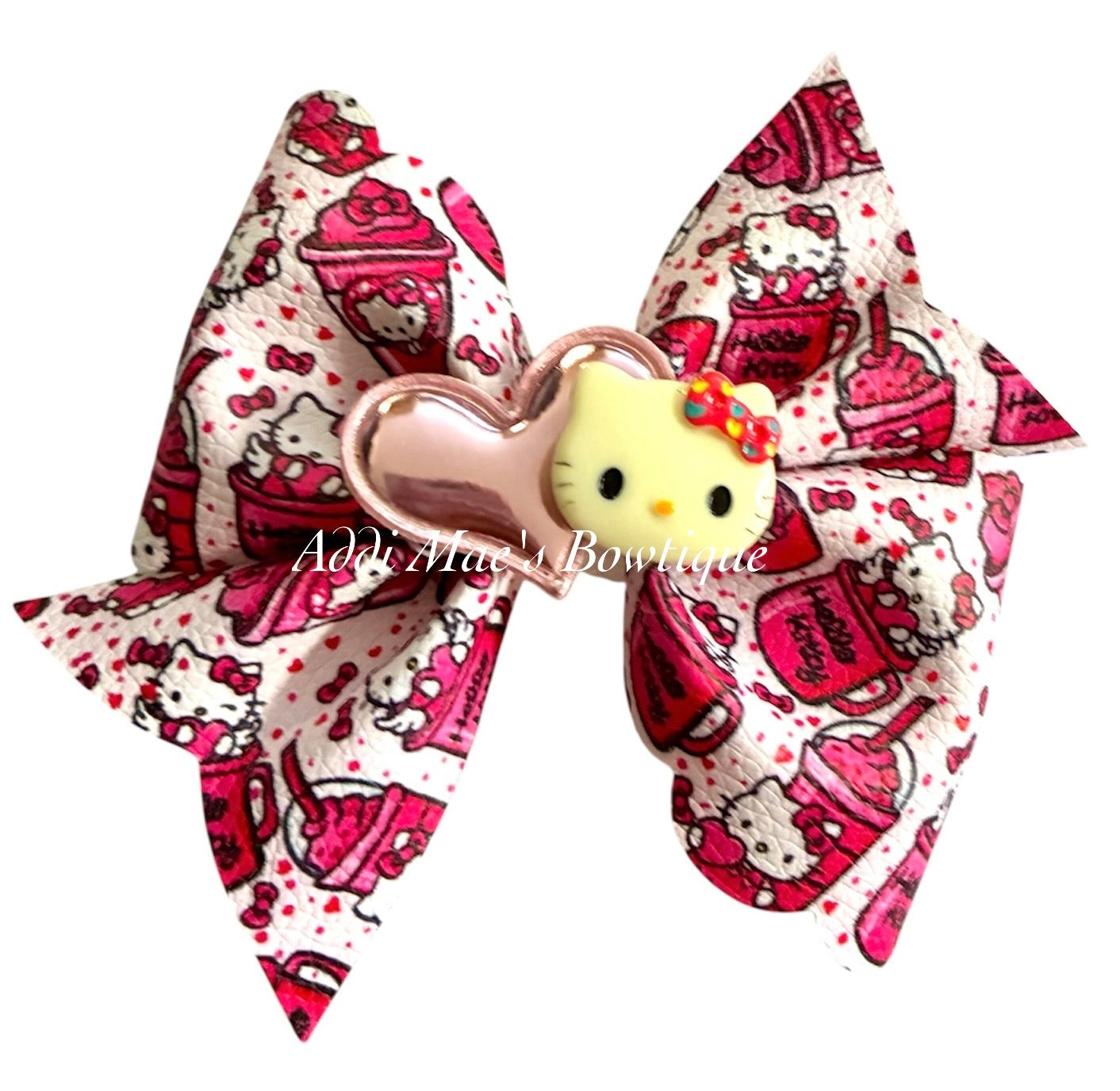 Pink Kitty Sweets Bow