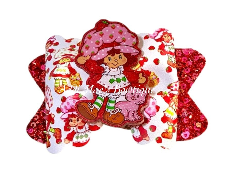 Strawberry Girl Bow