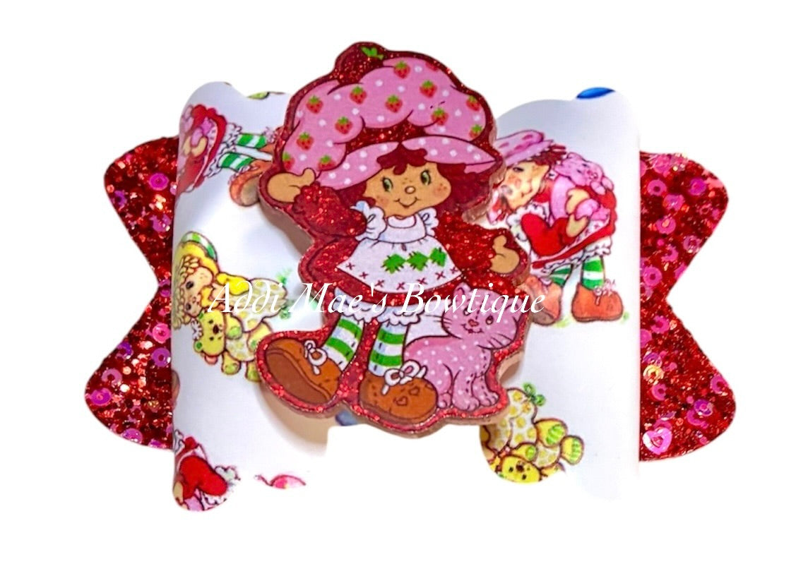 Strawberry Girl Bow