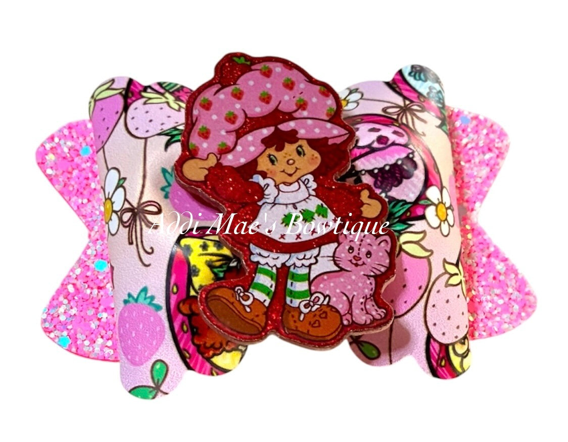 Strawberry Girl Bow