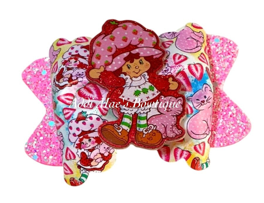 Strawberry Girl Bow
