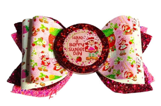 Strawberry Girl Bow