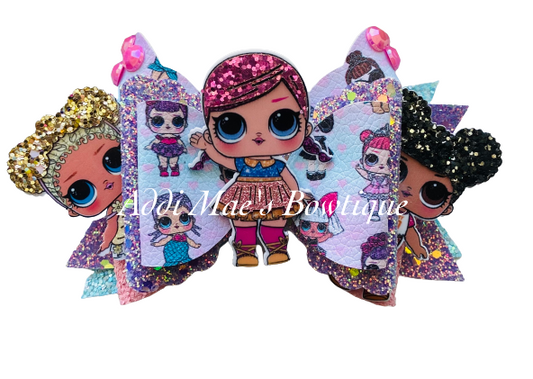Girl Dolls Bow