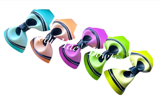 Crayon Pastels Back To School Bow