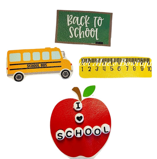 School Days Back To School Snap Clip Set