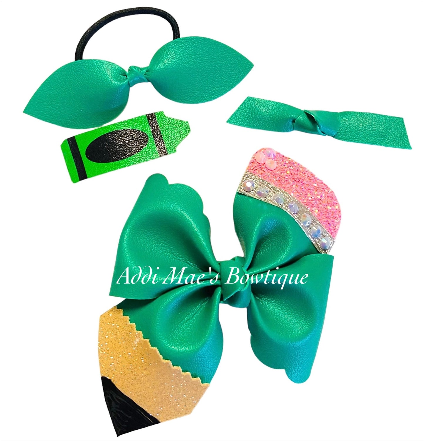 Back To School Solid Green Set